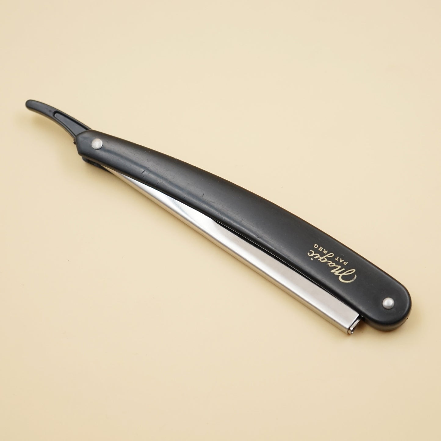 Rasoir Droit Professionnel Magic (Coupe-Choux) | Lame Interchangeable Style Barbier