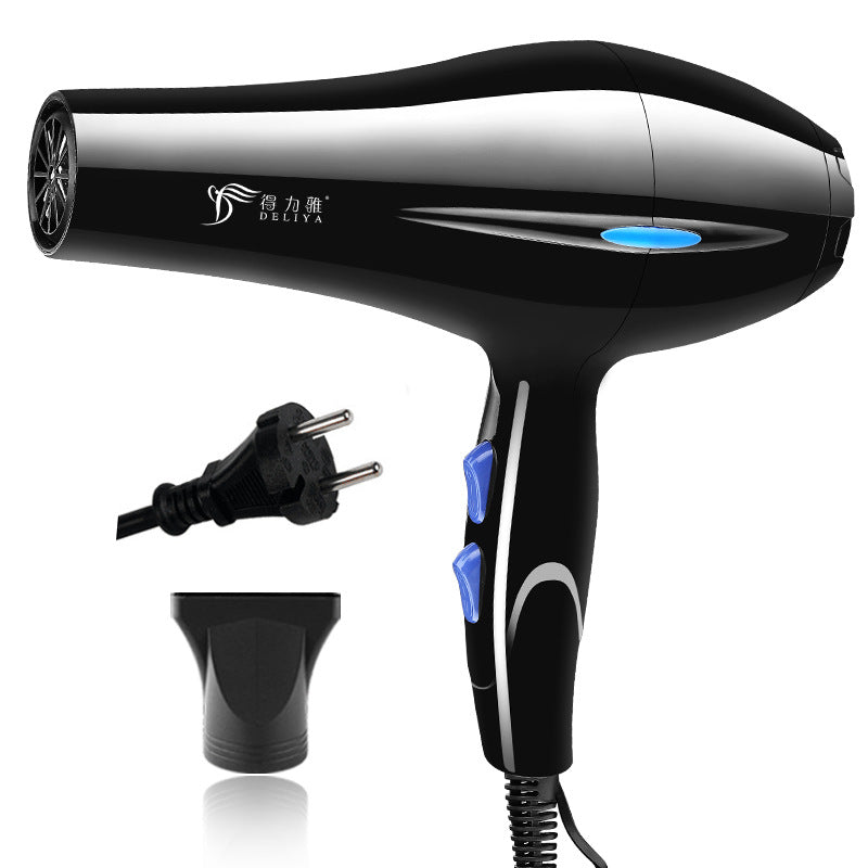 Sèche-Cheveux Professionnel Haute Performance – Design Noir Laqué & Technologie Ionique