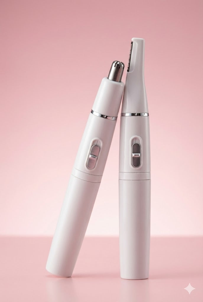 Men's Trimming Scissors Shave Nostril Hair Machine Cleaning